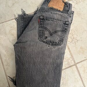 Levi's vintage Black Denim Jeans